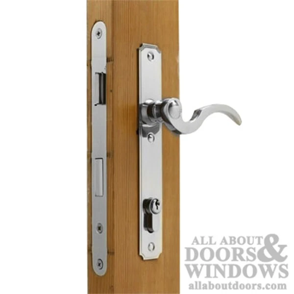 Atrium Mortise Lock With Thumb Turn Polished Chrome Atrium Door Lever - Image 2 of 4
