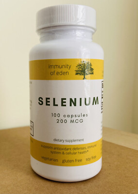 Immunity of Eden - Selenium 200 Mcg 100 Tablets