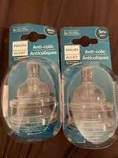 Phillips Avent Anti Colic Nipples Level 3 Pack Of 2