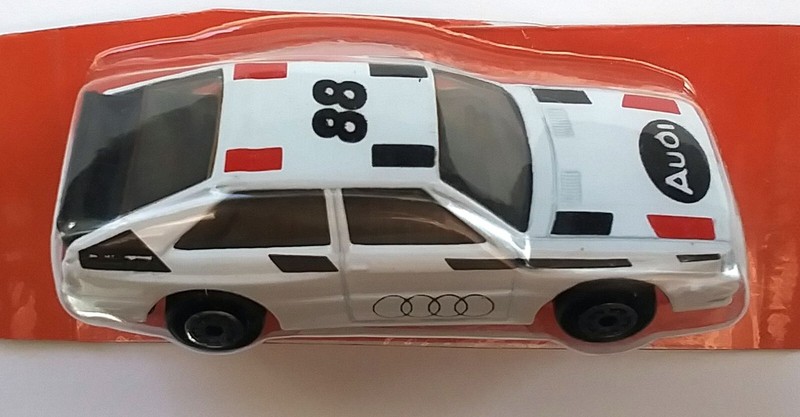 Audi Quattro Sports Coupe, 1:64 Scale Die Cast Car, Rare Maisto Rally Car , New