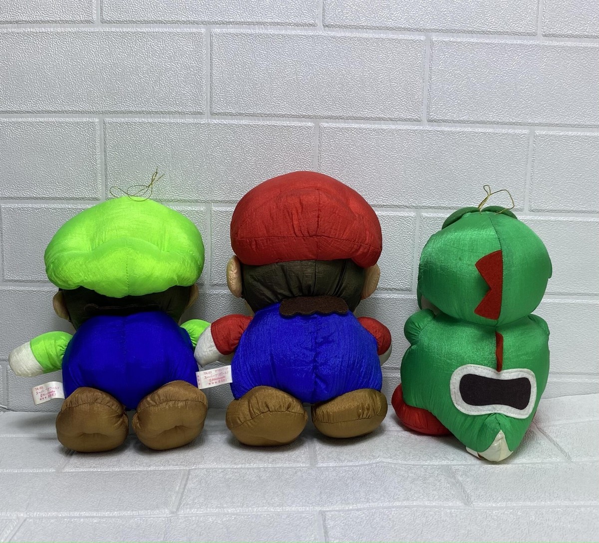 Super Mario World Set of 5 Banpresto 1994 Taffeta Nylon Plush