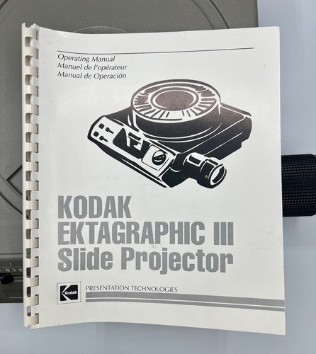 WORKING Kodak Ektagraphic III E Plus Slide Projector with Zoom Lens - Picture 8 of 18