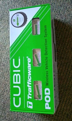 NEW BOX OF 3 CUBIC TRAFFICWARE POD WIRELESS VEHICLE DETECTION SYSTEM 50285-2000