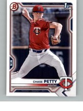 2021 Bowman Draft Chase Petty BD-49 Minnesota Twins