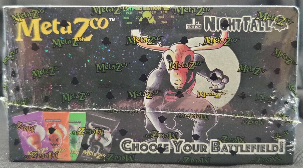 MetaZoo Nightfall 1st Edition Booster Box 36 Packs Factory Sealed | eBay