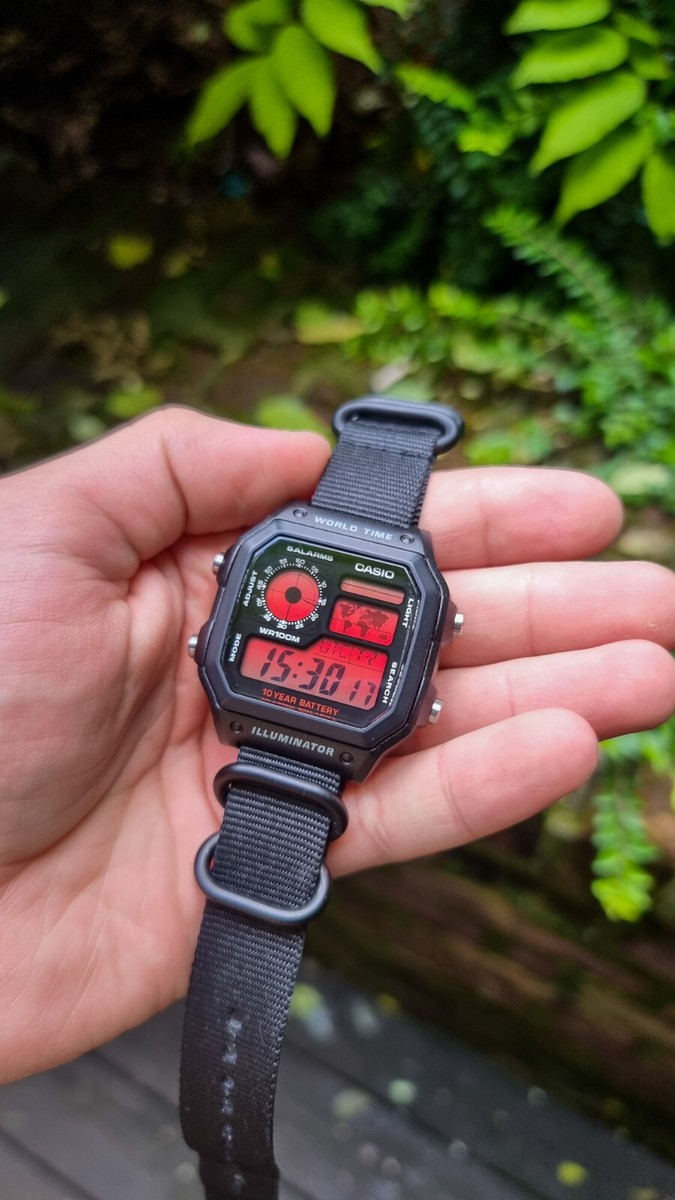 casio ae 1200 custom