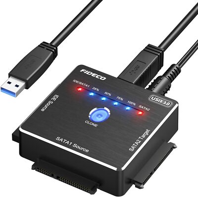 SATA/IDE to USB 3.0 Adapter, Hard Drive Adapter Cable for Universal 2....