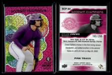 2023 UD Goodwin Champions Splash of Color Pink Traxx Dylan Crews /299