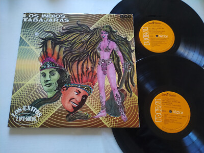 Los Indios Tabajaras Los Grandes Exitos RCA 1972 - 2 x LP Vinilo 12'' VG/VG