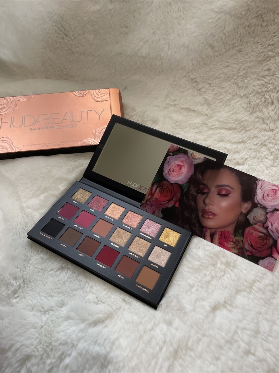 Huda Beauty Rose Gold Remastered 18 Eyeshadow Palette Limited