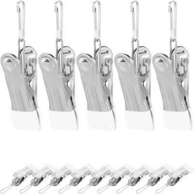 20 Pcs Kleiderbügel Mit Clips Wäscheklammer Hängender Schnalle Kleiderständer