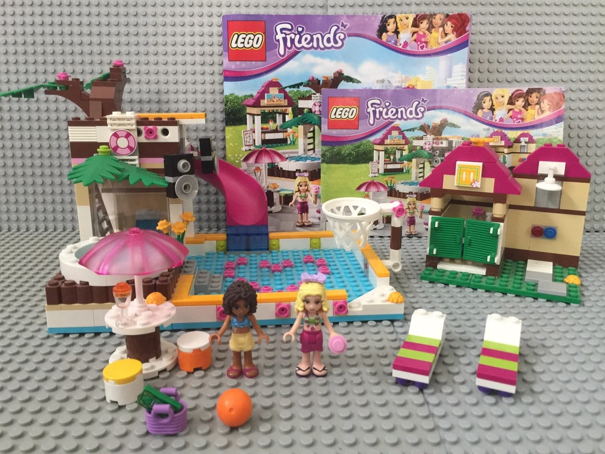 Lego friends Heartlake City Pool Missing Someone Pieces NO BOX USA BRICK