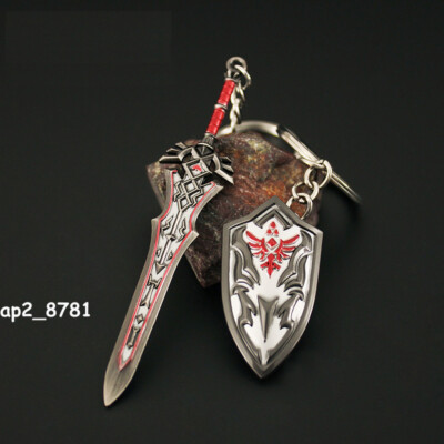 1/12 Metal Zelda Royal Guard's Sword Blade Shield For 6'' Action