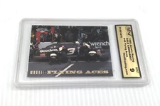 1995 CLASSIC DALE EARNHARDT ASSETS RACING CARD #46 FLYING ACES, Graded 9