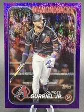 2024 Series 2 Purple Foil /799 Lourdes Gurriel Jr. - Diamondbacks Purple #677