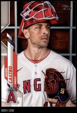 2020 Topps Update #232 Jason Castro Angels 8 - NM/MT
