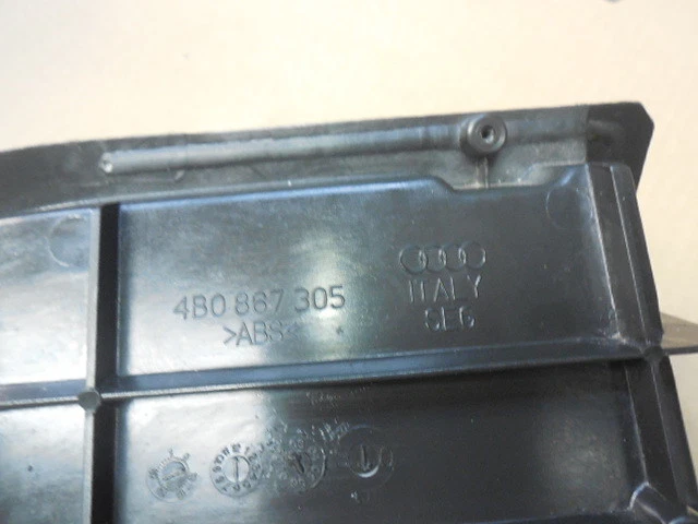 1998 - 2004 Audi A6 Rear Right Passenger Interior Door Panel Storage Pocket  - Image 4 of 4