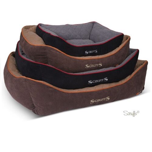 Scruffs Thermal Box Dog Bed Puppy / Cat Self Heating Winter Insulation Pet Sleep - Picture 1 of 13