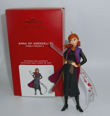 Hallmark Keepsake Christmas Ornament 2020 ANNA OF ARENDELLE Disney FROZEN II  H7