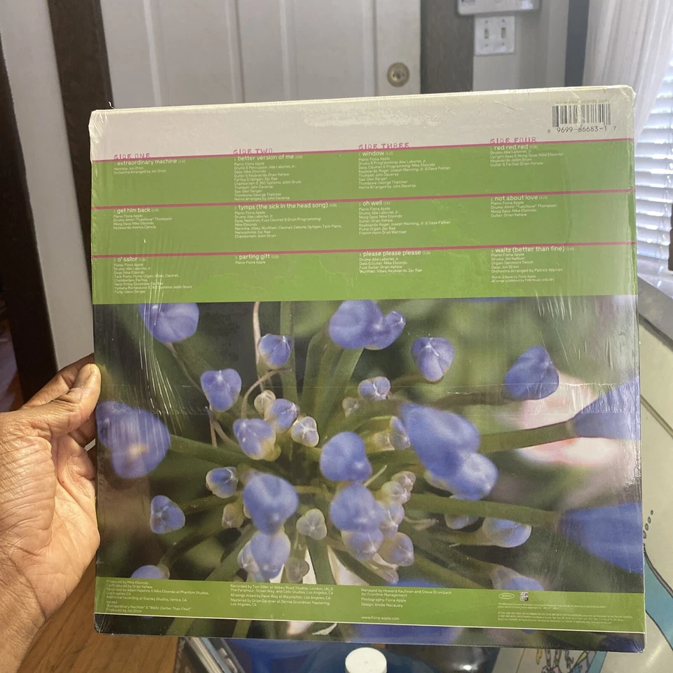 Fiona Apple Extraordinary Machine 2005 LP 2x vinyl ORIG Epic 86683 Shrink / Hype Foto 2 de 4