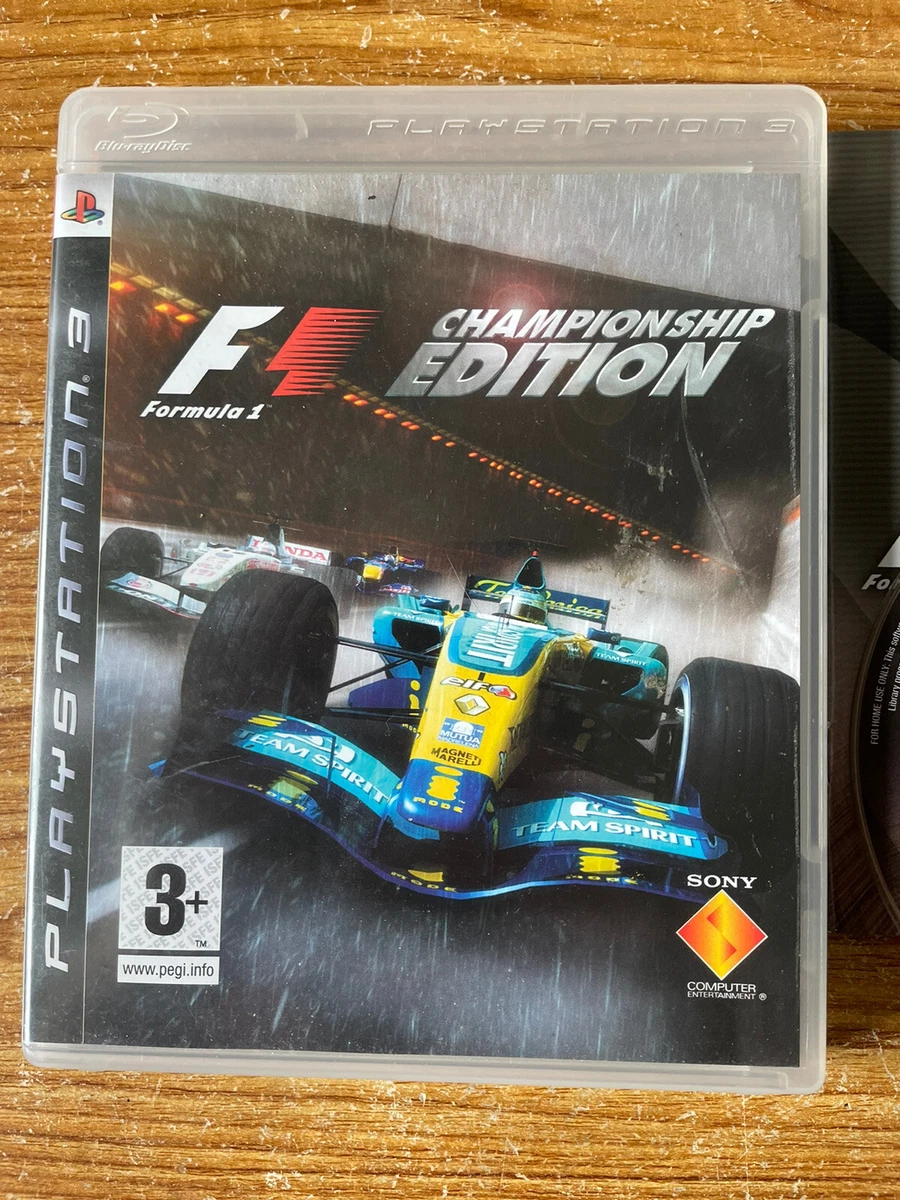 Formula one championship store edition ps3
