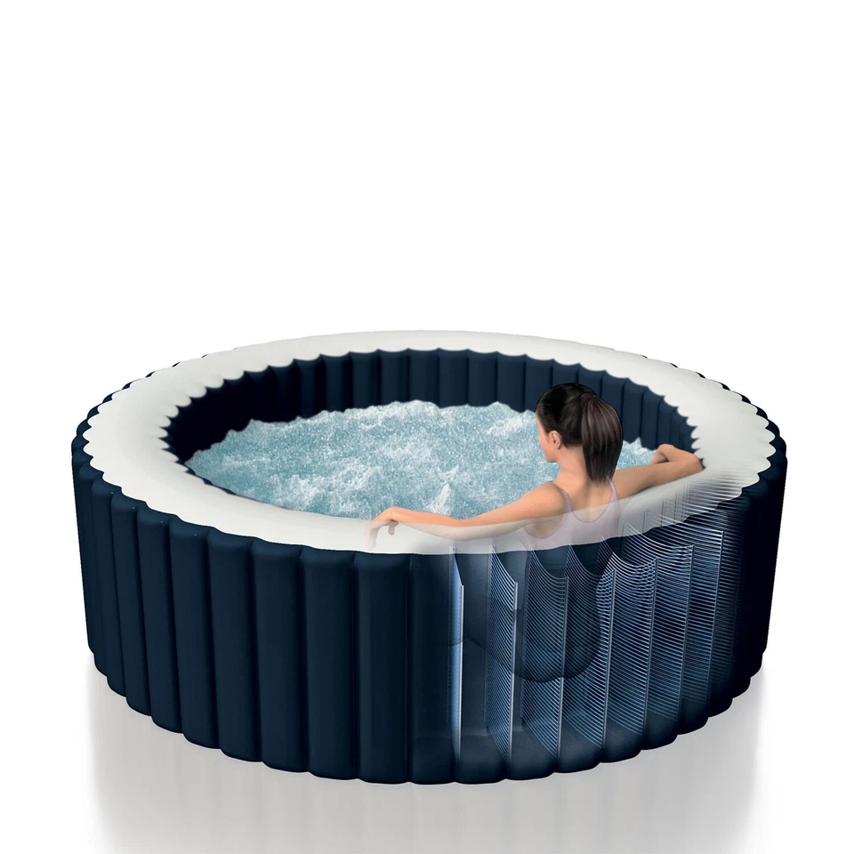 Intex 28432 Whirlpool PureSpa Ø 216x71cm Pool aufblasbar Outdoor Indoor Bubble - Bild 3 von 4