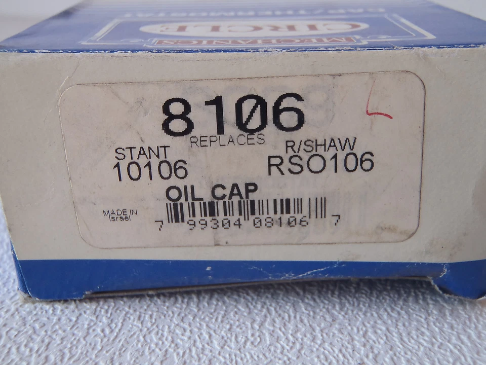 8106 Mechanics Circle Oil Filler Cap - Image 3 of 3