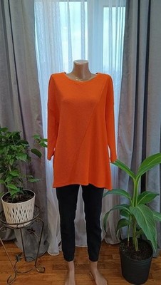 Women Gerry Weber sweater orange viscose 40/L/