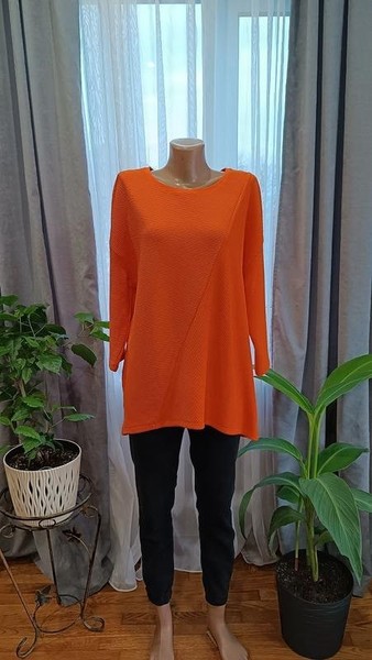 Women Gerry Weber Sweater Orange Viscose 40 / L /