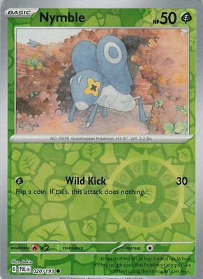 Nymble Common SV02: Paldea Evolved 020/193 NM
