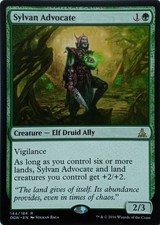 144/184 SYLVAN ADVOCATE RARE OATH OF THE GATEWATCH MTG CARD