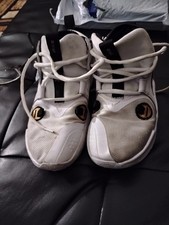 White Nike sneakers for kids size 4Y