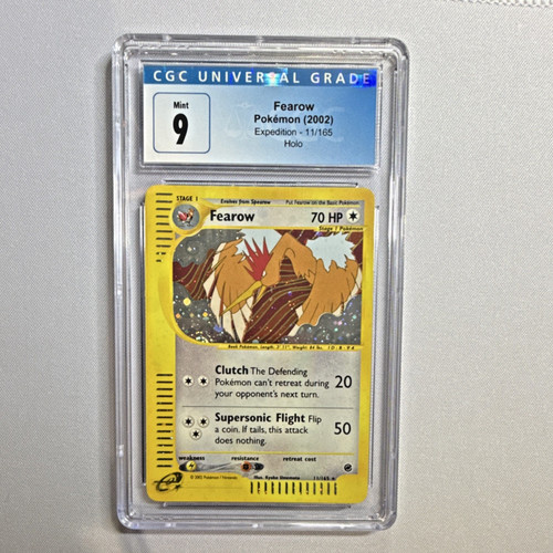 Fearow graded CGC 9 for sale on eBay