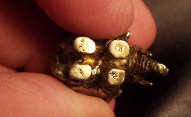 Michael Friedman Solid Silver Elephant Pendant/Ch… - image 4