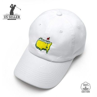 Cotton 2025 Augusta National Golf Club Dad Hat Classic White