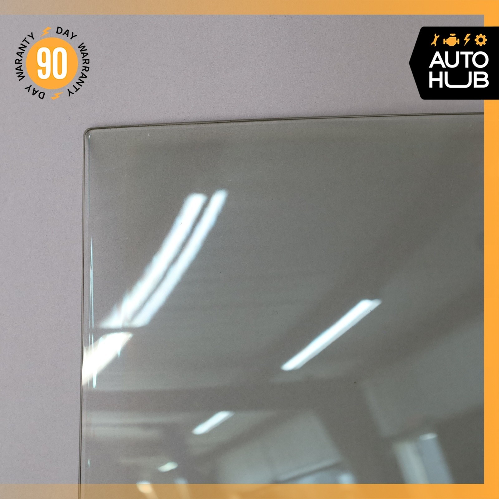 06-13 Bentley Continental Flying Spur Rear Left Side Door Window Glass OEM