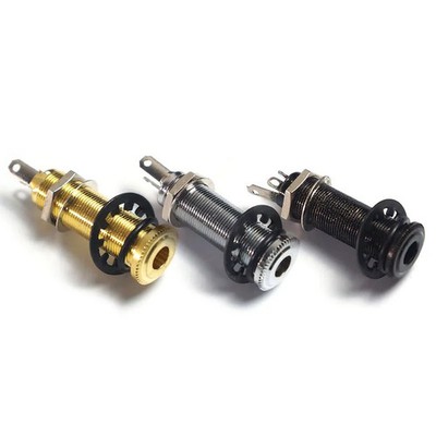 Three-pin Active Electric Guitar Bass Audio Output Socket 6.35/6.5mm 