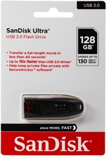 SanDisk Ultra USB 3.0 Flash Drive 128 GB 100MB/s