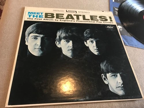 Meet the Beatles Vinyl, Capitol Records, Full Dimensioal Stereo, 33RPM, ST 2047