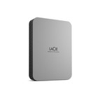 LACIE Mobile Drive Festplatte, 5 TB HDD, 2,5 Zoll, extern, Moon Silver