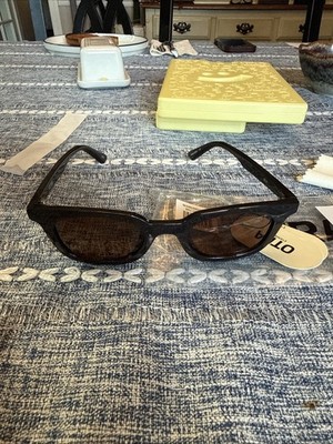 Otra Nia Black Sunglasses Brown Lens UV400 NEW