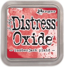 Tim Holtz Distress Oxides Ink Pad-Lumberjack Plaid - 3 Pack
