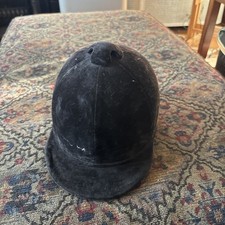 Crump master, maid, Helmet Hat Black Size Vintage Horse