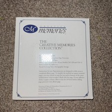 Creative Memories 12x12 Clear Page Protectors 15 Sheets - Album Model CM-12B NEW