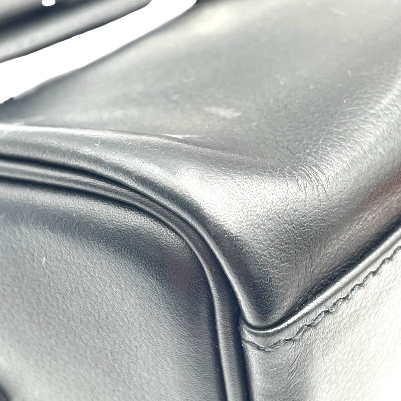 HERMES Kelly Messenger PM Black Shoulder Bag B Stamp #OKB413 image 10