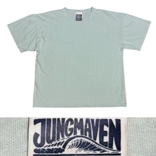 Jungmaven Vernon Oversized T-Shirt Men’s Size Large In Seafoam Green