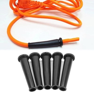 5 Stck. Schwarz Gummi Drahtschutz Kabelhülse Boot Cover für Winkelschleifer