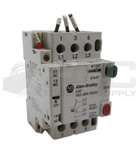 ALLEN BRADLEY 140-MN-0400 /C CONTACTOR W/ 140-A11 /C AUXILIARY CONTACTOR