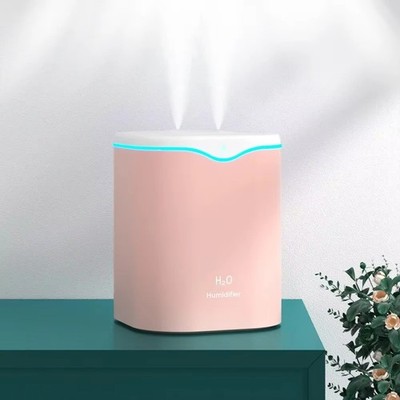 2000ML Ultrasonic Humidifier Aroma Diffuser LED Light Quiet Air Purifier USB Hom