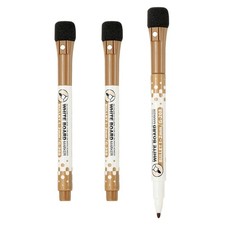 Magnetic Whiteboard Pen, 1-2mm Fine Tip Dry Erase Coffee Markers, 3 Pcs